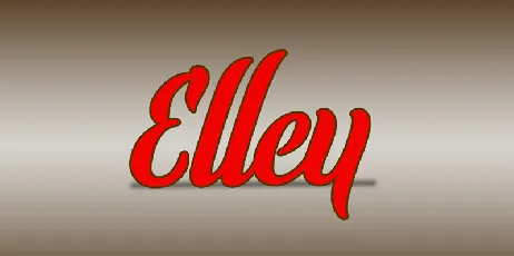 Elley font