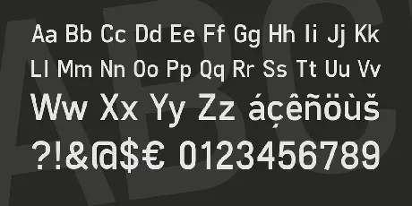 Freeroad font