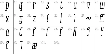 Combustion BRK font