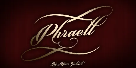 Phraell font