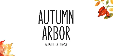 Autumn Arbor font