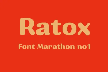 Ratox font