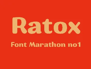 Ratox font