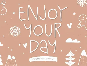 Enjoy Your Day font