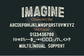 Imagine font