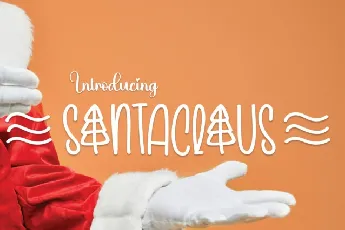 Santaclaus Handwritten font