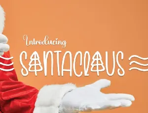 Santaclaus Handwritten font