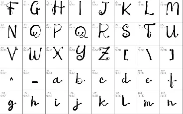 FITER ORAME font