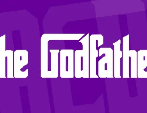 The Godfather font