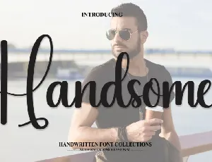 Handsome Script font