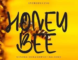 Honey Bee font