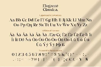 Elegante Classica font