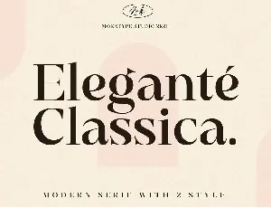 Elegante Classica font