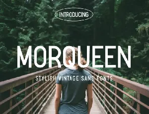 Morqueen Typeface font