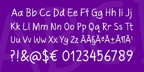 Handgley font