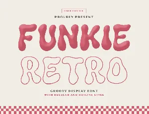 Funkie Retro font