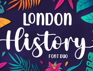 London History Duo font