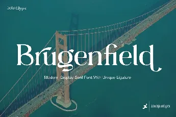 Brugenfield font