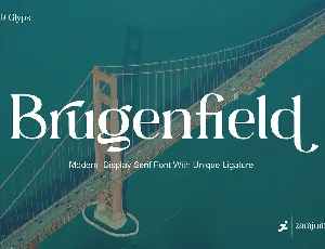 Brugenfield font