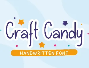 Craft Candy font