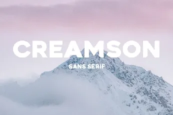 Creamson font