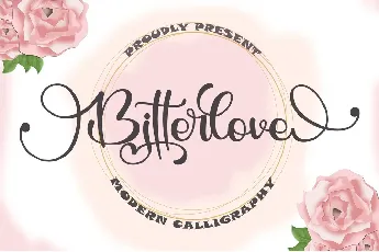 Bitterlove font