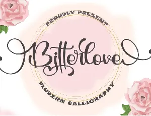 Bitterlove font