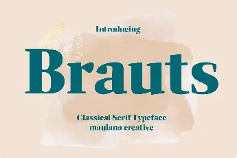 Brauts font