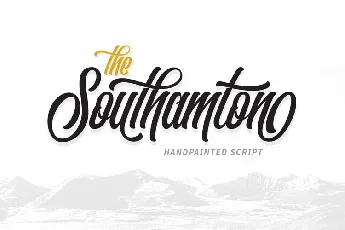 The Southamton Typeface Free font