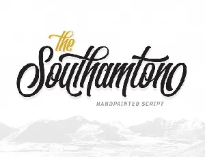 The Southamton Typeface Free font