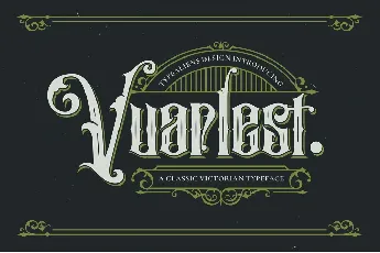 Vuarlest font