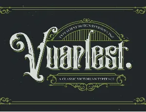 Vuarlest font