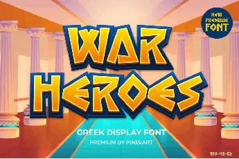 War-Heroes font