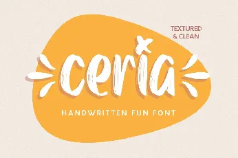 Ceria font