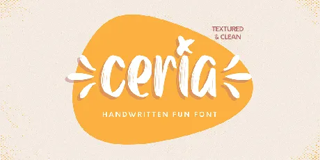 Ceria font