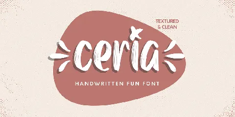 Ceria font