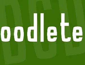 Noodletee font