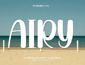 Airy Display font