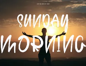 Sunday Morning font