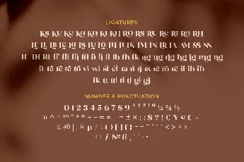 The Brande and Lotaline font