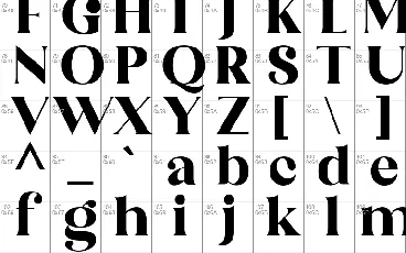 The Brande and Lotaline font