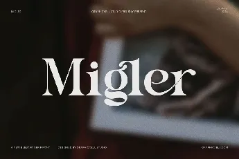 Migler font