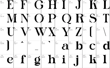 Migler font