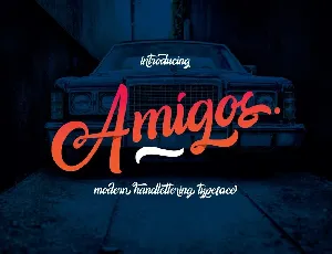 Amigos font