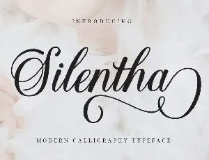 Silentha font