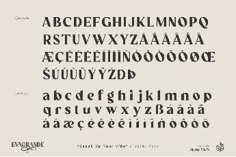 Evagrande font