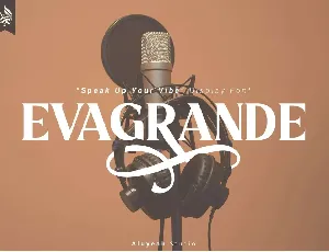 Evagrande font