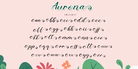 Aurona font