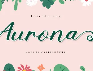 Aurona font