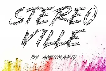 STEREO VILLE font